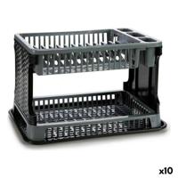 Afdruiprek voor Keukengootsteen Kinvara Grijs 44,5 x 30,3 x 27 cm 44,5 x 8,7 x 30,3 cm (10 Stuks) - thumbnail