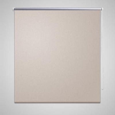 VidaXL Rolgordijn verduisterend 164,4 x 175 cm stofbreedte 160 cm beige