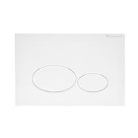 Wiesbaden Bedieningsplaat voor Geberit UP320 24,6x16,4 cm Glanzend Wit - thumbnail