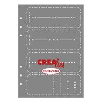 Crealies • stencil journaling week spread b - thumbnail