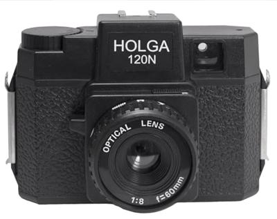 Holga 120N rolfilm camera optical glas lens