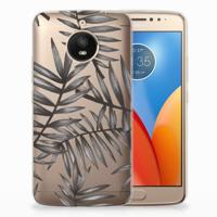 Motorola Moto E4 Plus TPU Case Leaves Grey - thumbnail