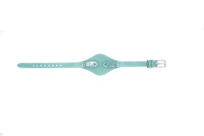 Horlogeband Fossil ES3221 / Georgia Onderliggend Leder Turquoise 8mm