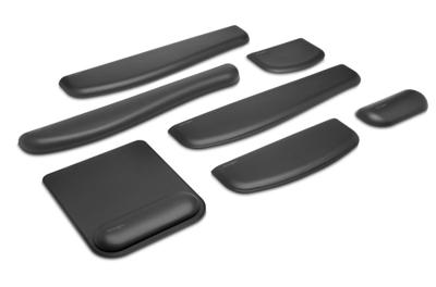 Kensington K52888EU Muismat met polssteun Ergonomisch, Antislip, Polssteun Zwart