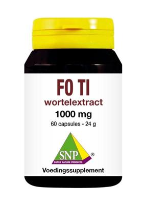 SNP Fo ti wortelextract 60 Capsules SNP Fo ti wortelextract 60 Capsules