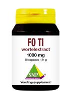 SNP Fo ti wortelextract 60 Capsules - thumbnail