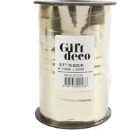 Creativ Company Cadeaulint goud metallic, 250m - thumbnail