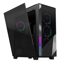 GIGABYTE GB-AC500G ST computerbehuizing Midi Tower Zwart - thumbnail