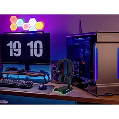 SpeaKa Professional SP-HPS-320 Koptelefoonstandaard Geschikt voor (koptelefoon): On Ear koptelefoon, Over Ear koptelefoon Zwart