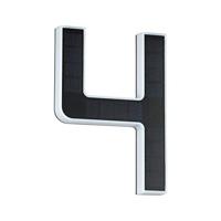 Paulmann 79845 4000870798454 Huisnummerlamp op zonne-energie Energielabel: A (A - G) 0.20 W Warmwit Zwart - thumbnail