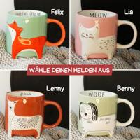 Schattige lama mok - thumbnail