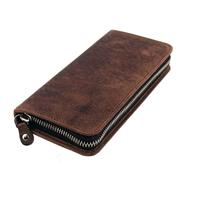 Alassio JU-2648 Leren Etui 17x8x2.5 cm Bruin - thumbnail