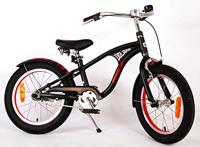 Volare miracle cruiser kinderfiets - jongens - 16 inch - mat zwart - prime collection - thumbnail