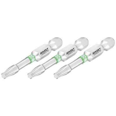 HAZET Bit 2223NSLG-T20/3 · 1/4 inch (6,3 mm) zeskant massief · Binnen-TORX®-profiel · 3-delig · SW T20