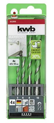 kwb 052800 40CR-staal Graniet boren 4-delig 5 mm, 6 mm, 8 mm, 10 mm Cilinderschacht 1 set(s) kwb 052800 40CR-staal Graniet boren 4-delig 5 mm, 6 mm, 8 mm, 10 mm Cilinderschacht 1 set(s)