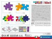 Clementoni Peppa Pig 10-in-1 puzzelset - 18 + 30 + 48 + 60 stukjes - thumbnail