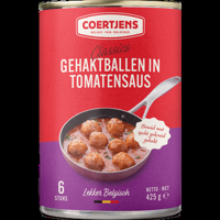 Coertjens Gehaktballen in Tomatensaus 425 g bij Jumbo - thumbnail