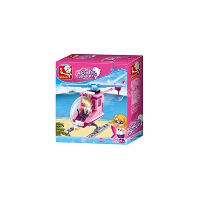 Sluban Helicopter (Girl's Dream) bouwstenen set Sluban Helicopter (Girl's Dream) bouwstenen set