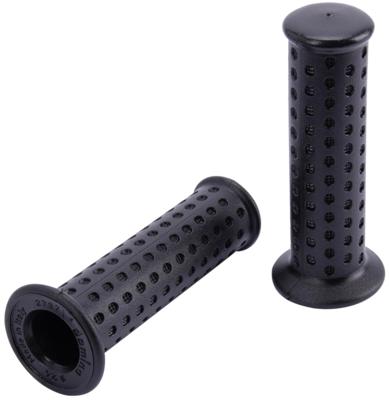 Domino Rubber handvat "piaggio style" rubber grip 3031 sw 118mm closed