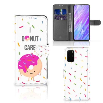 Samsung Galaxy S20 Plus | Book Cover | Donut Roze