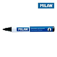 Permanente markeerstift Milan Zwart Ø 4 mm Ronde tip (12 Stuks) - thumbnail
