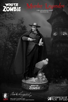White Zombie Statue 1/4 Murder Legendre Monotone Ver. 52 cm