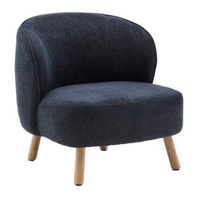 Kave Home Fauteuil 'Ulit' Chenille, kleur Blauw Kave Home Fauteuil 'Ulit' Chenille, kleur Blauw