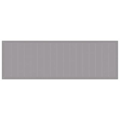 Tuintafel 300x100x73 cm poly rattan lichtgrijs