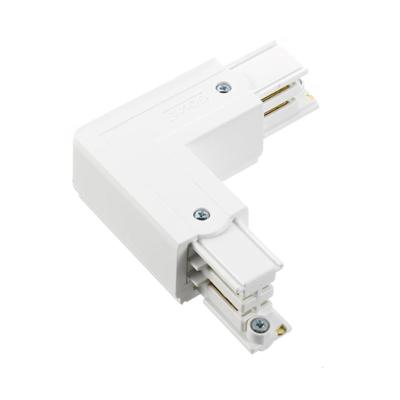 Nordic hoekstuk vast 90gr. tbv. rail wit rechts 5050039