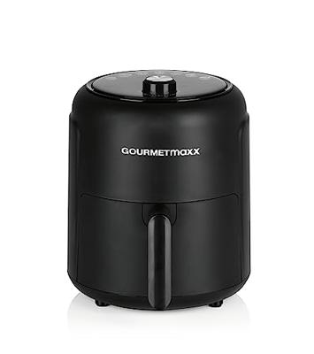 GourmetMaxx Heißluft-Fritteuse 2,3l 1000W schwarz Airfryer 1000 W Zwart