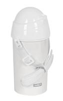 Fles met deksel en rietje Miffy Niebla Grijs PVC 500 ml - thumbnail