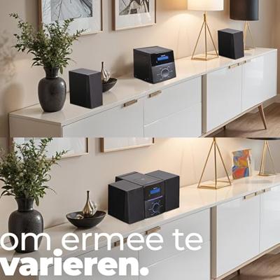 Denver MCA-240 Stereoset AUX, CD, FM Wekfunctie, Incl. afstandsbediening 2 x 20 W Zwart Denver MCA-240 Stereoset AUX, CD, FM Wekfunctie, Incl. afstandsbediening 2 x 20 W Zwart