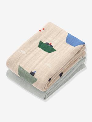 Set van 2 bedrukte luiers Lewis- LIEWOOD zandbeige Set van 2 bedrukte luiers Lewis- LIEWOOD zandbeige