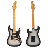 Vintage V6 ReIssued Silverburst elektrische gitaar - thumbnail