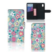 Flower Power Hoesje Alcatel 1B (2020) | Book Case - thumbnail