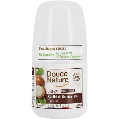 Douce Nature Douce Nature Deodorant Roll On Met Karite Sheabutter 24h Bio (50ml) Douce Nature Douce Nature Deodorant Roll On Met Karite Sheabutter 24h Bio (50ml)