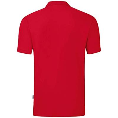 JAKO C6320 Polo Organic - Rood - 5XL