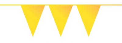 Gele vlaggenlijn 10 meter