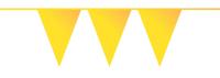 Gele vlaggenlijn 10 meter - thumbnail