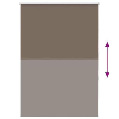 Rolgordijn verduisterend koffie 95x150 cm stofbreedte 90,7 cm