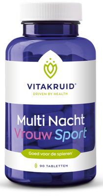 Vitakruid Multi Nacht Vrouw Sport 100% Vegan 90 Vitakruid Multi Nacht Vrouw Sport 100% Vegan 90