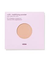 HEMA Navulling mattifying powder 19 cool beige - thumbnail
