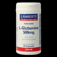 Lamberts L-Glutamine 500mg 90 Vegetarische capsules - thumbnail
