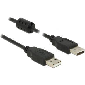 Delock 84892 Kabel USB 2.0 Type-A male > USB 2.0 Type-A male 3,0 m zwart