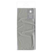 Vlieger, Zijdepapier Zilverkleur, 5st. - thumbnail