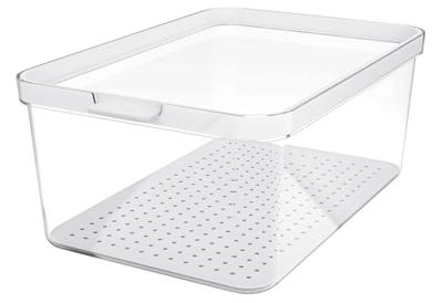 Rotho CAUMA Koelkastorganizer 4.65L Wit/Transparant