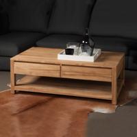 Tower Living Salontafel 'Corona' Teak, 130 x 70cm - thumbnail