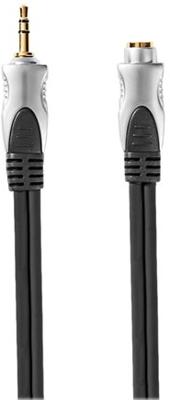 Stereo-Audiokabel | 3,5 mm Male - 3,5 mm Female | 10,0 m | Antraciet