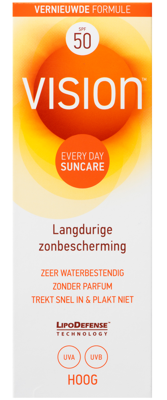 Vision Zonnebrand Every Day SPF50 Vision Zonnebrand Every Day SPF50