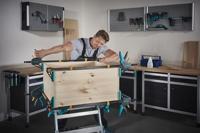 Wolfcraft 3033000 EHZ eenhandklem PRO 100/700 mm Spanbreedte (max.):700 mm Afm. werkbereik:100 mm - thumbnail